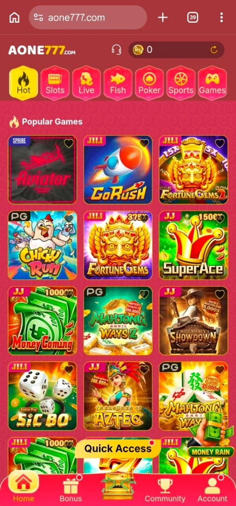 AOne777 Game